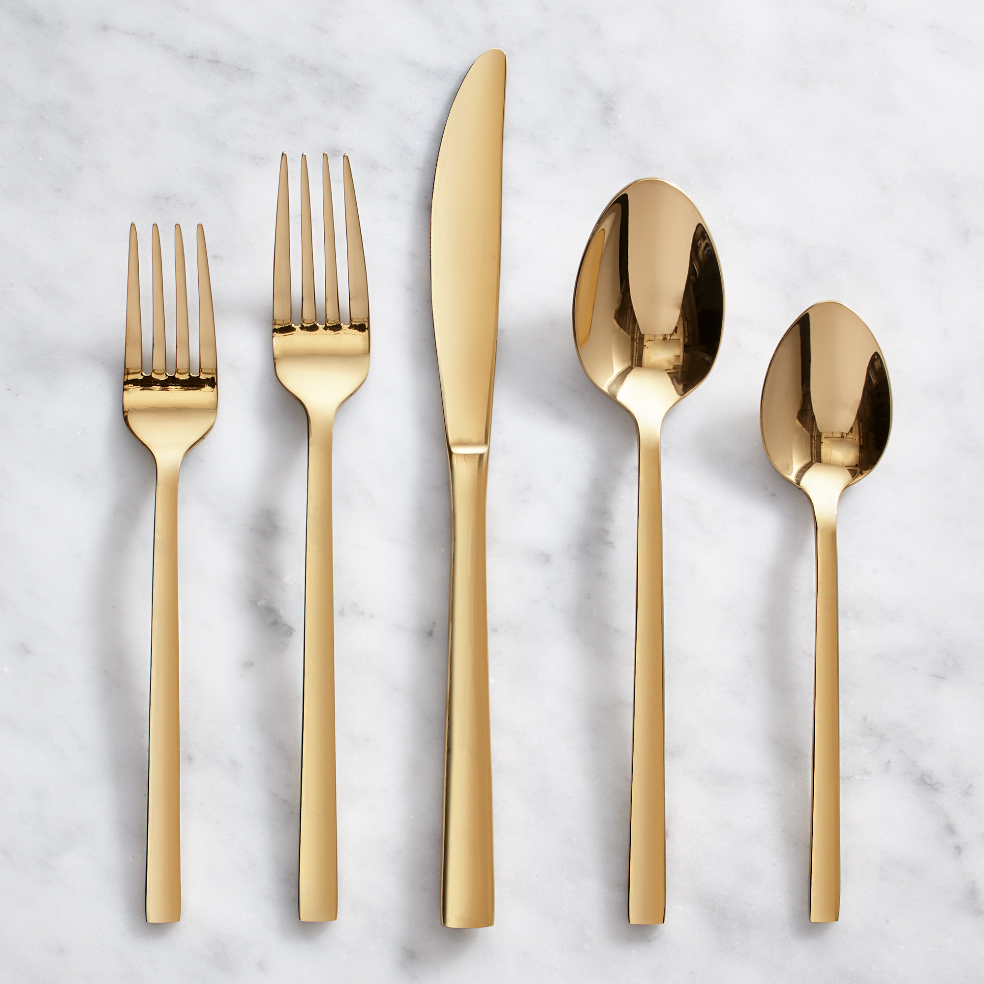 Matte Gold Silverware Set With Steak Knives,stainless Steel Gold Flatware  Set,16 Pcs Set Cutlery Utensils Set Service For 4,spoons And Forks Set