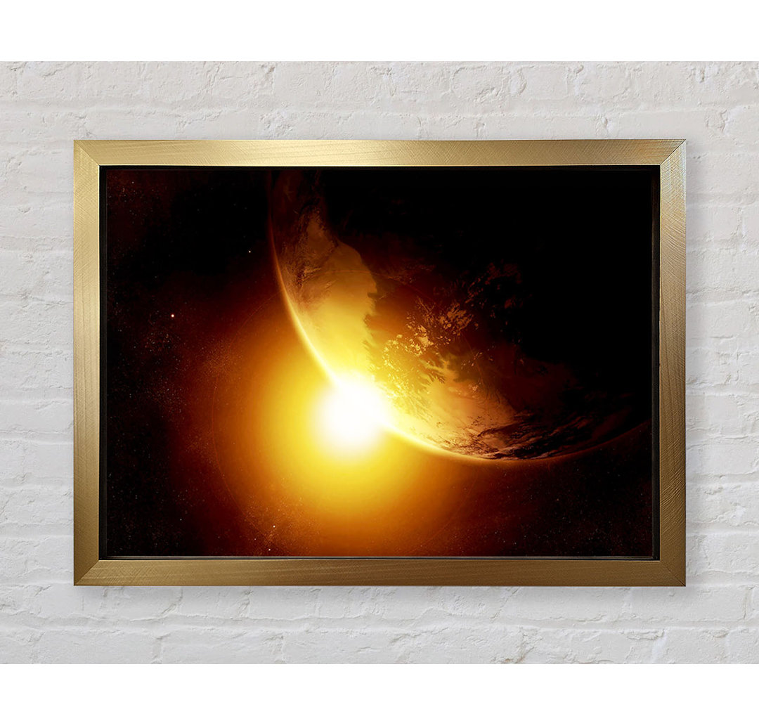 Eclipse Of The Sun - Einzelne Bilderrahmen Kunstdrucke