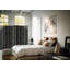 225cm W x 172cm H 5 - Panel Wood Folding Room Divider