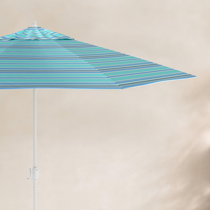 Parasol de marché 86,3 po Kenne, l 108 po x P 108 po, Light Blue
