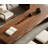 Nut-brown Solid Wood Rectangular Coffee Table-108974042
