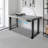 Dual Motor Adjustable Desk Rack Frame