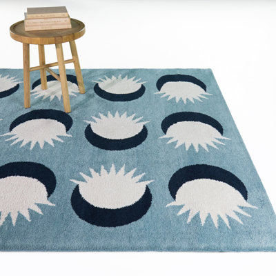 Tapis bleu Astra