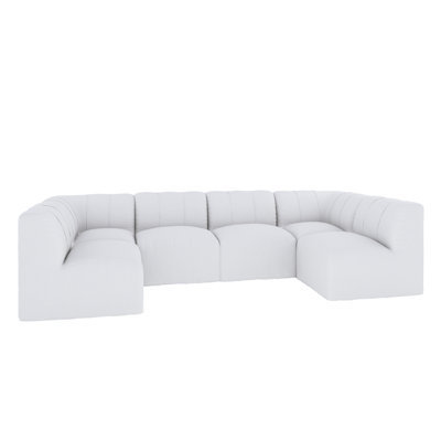 Praia 132"" Sunbrella Outdoor Sofa -  Joss & Main, 9184D89460EA4832BFDC91BE7E5FB49B