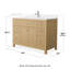 Pendry 48" Freestanding Single Bathroom Vanity with Cultured Marble Top-1616269836-1643138338-1616269839