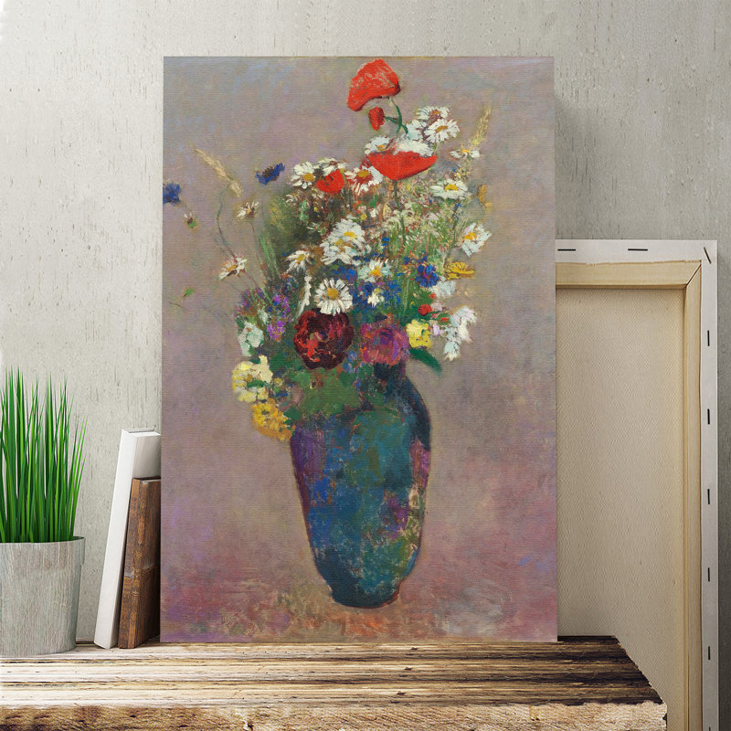 Odilon Redon - Wrapped Canvas Painting, 60cm H x 40cm W