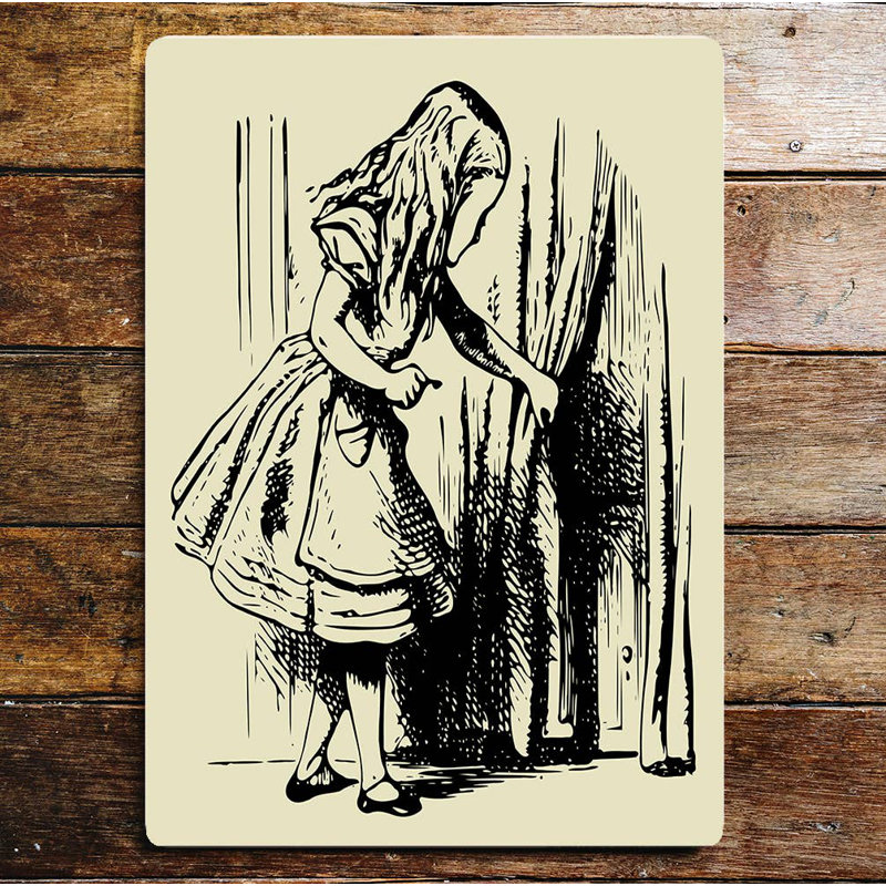 Wall Decor on Metal, 40cm H x 28cm W