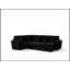 Canapé d'angle en velours côtelé ultra doux en forme de U de 103 pouces avec rangement et lit gigogne, table basse d'angle avec porte-gobelet et port USB
