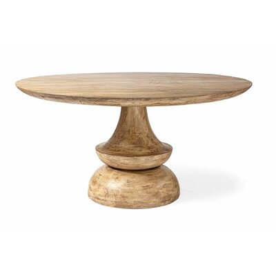 Joss & Main Dorothea Round Solid Wood Dining Table & Reviews | Wayfair