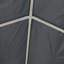Tissu pour tente vidaXL sans cadre gris 26,25 po x 13,12 pi PE-125194926