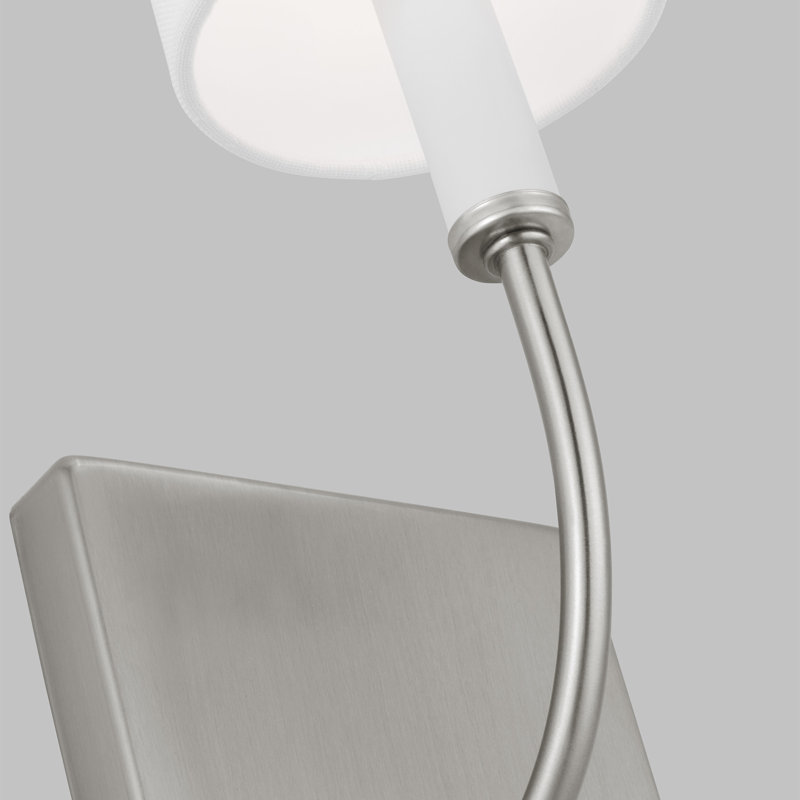 1 - Light Bath Sconce, Brushed Nickel