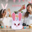 Panier 3D 3D en forme de lapin blanc pour les tout-petits