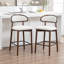 Tabouret de comptoir en bois massif-354948243