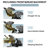 Foldable Twin Stroller With Adjustable Backrest-115356143