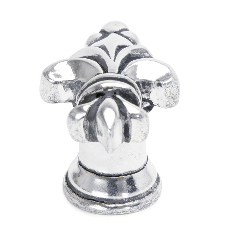 Charlemagne classic small knob with sleeve in finish Chalice