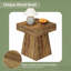 Narrow Nightstand,Sofe Table,Square Coffee Table