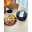 Waffle Maker, 8'' 4-Slice, 1000W Powerful Fast Heating, Non-Stick Coating, Easy to Clean, Cool-Touch Handle, Indicator Lights, Perfect for Breakfast & Snacks