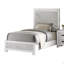 Grand lit (matelas non inclus)