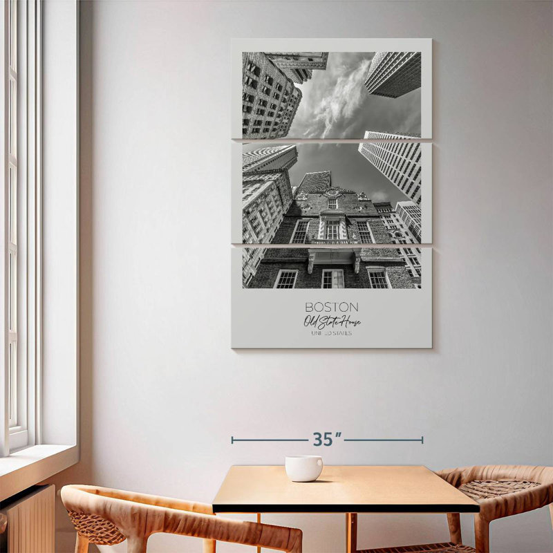 Masam Boston Old State House US, H 65 po x l 42 po