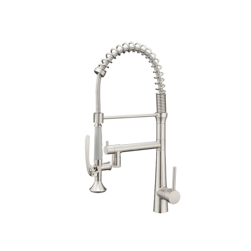 AvaMalis Pull Down Kitchen Faucet, Chrome