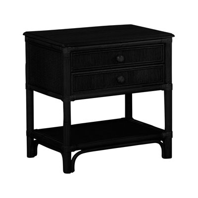 Summer Retreat 2 - Drawer Rattan Nightstand