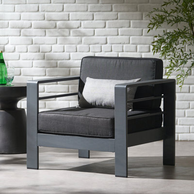 Fauteuil club CAPE CORAL MP1 avec fonction d'inclinaison et charge USB intégrée, parfait pour la détente et la commodité