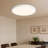 6Pk 12 Inch Round Led Flush Mount Ceiling Light, 5 Cct Dimmable 24W Close To Ceiling Light Fixture Fixture For Living Room Bedroom Kitchen (Set Of 6)-572611795-572611796