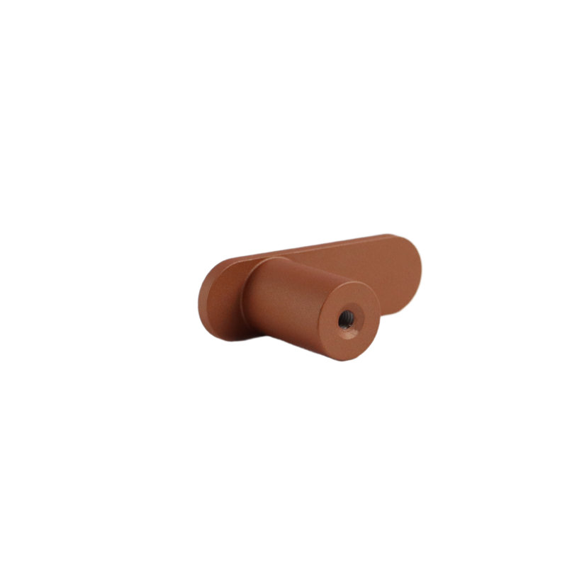 2" Bar Knob, Copper (Brown), 1"