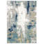 Genessys Abstract Grey/Gold Area Rug-1770807123