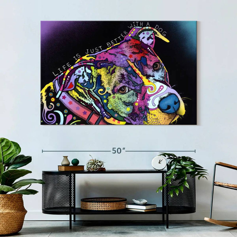 Brampt Life Is Just Better, 34" H x 51" W