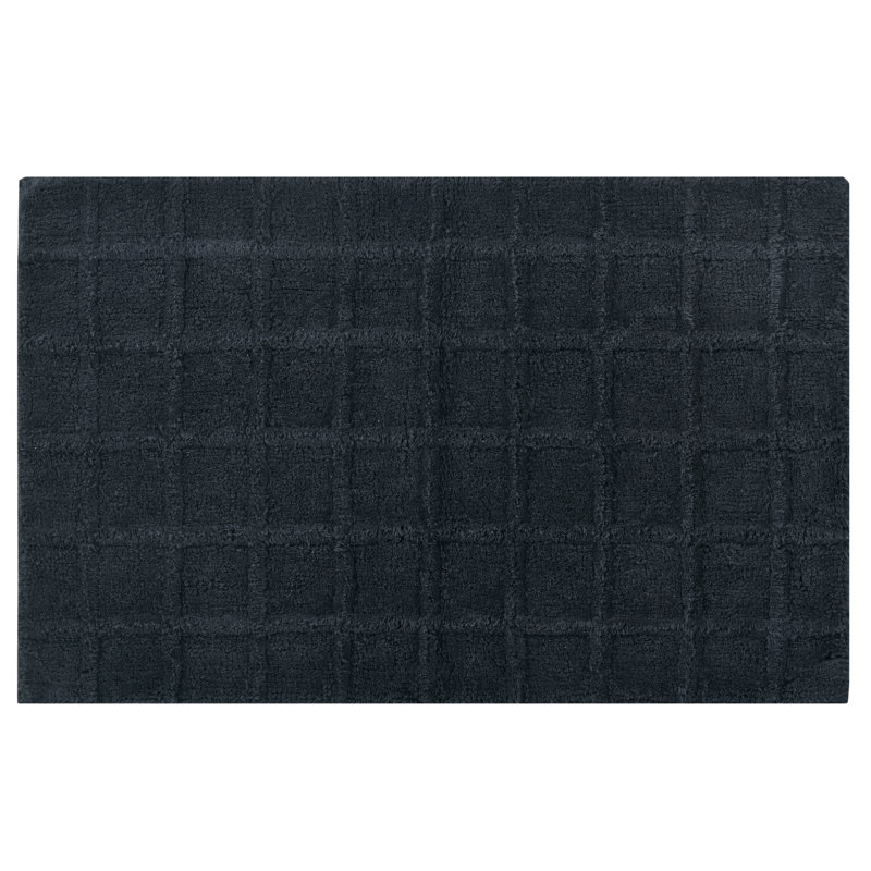 Carter Bath Rug, Navy