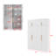 Garde-robe avec armoire supérieure, 2 tringles de suspension et 5 tablettes-131976219