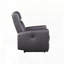 Fauteuil inclinable électrique en cuir fleur