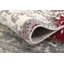 Tapis à motif abstrait rouge / gris 5 pi x 8 pi (5 pi 3 po x 7 pi 7 po) Sol Branch Branch Solenne-2052903043