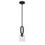 Luminaire suspendu cylindrique simple à 1 lumière Mafaz-1103030545