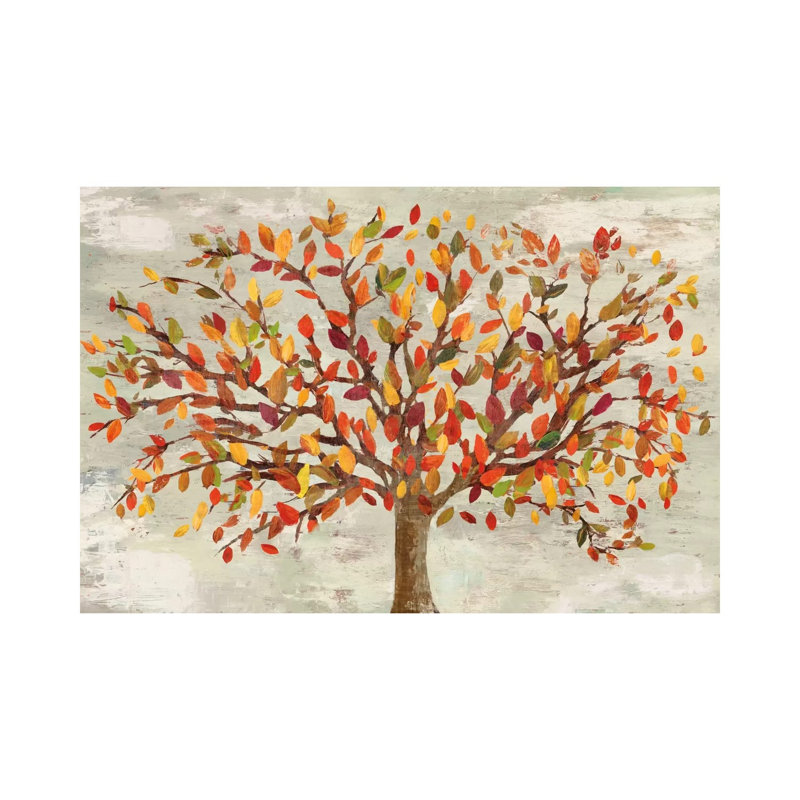 Fall Foliage - Wrapped Canvas Painting, 101.6 cm H x 66.04 cm W x 1.91 cm D