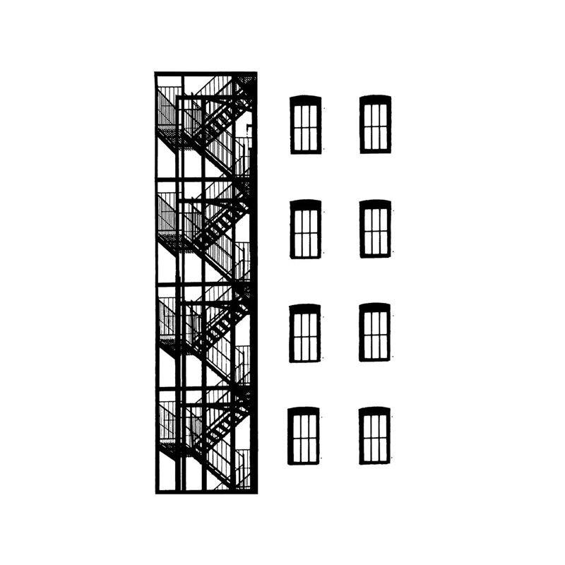 NYC in Pure B&W VII 1 Piece Wrapped Canvas Wall Art, 66.04 cm H x 45.72 cm W x 1.91 cm D