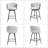 Upholstered And Swivel Bar Stool & Counter Stool-1463403496