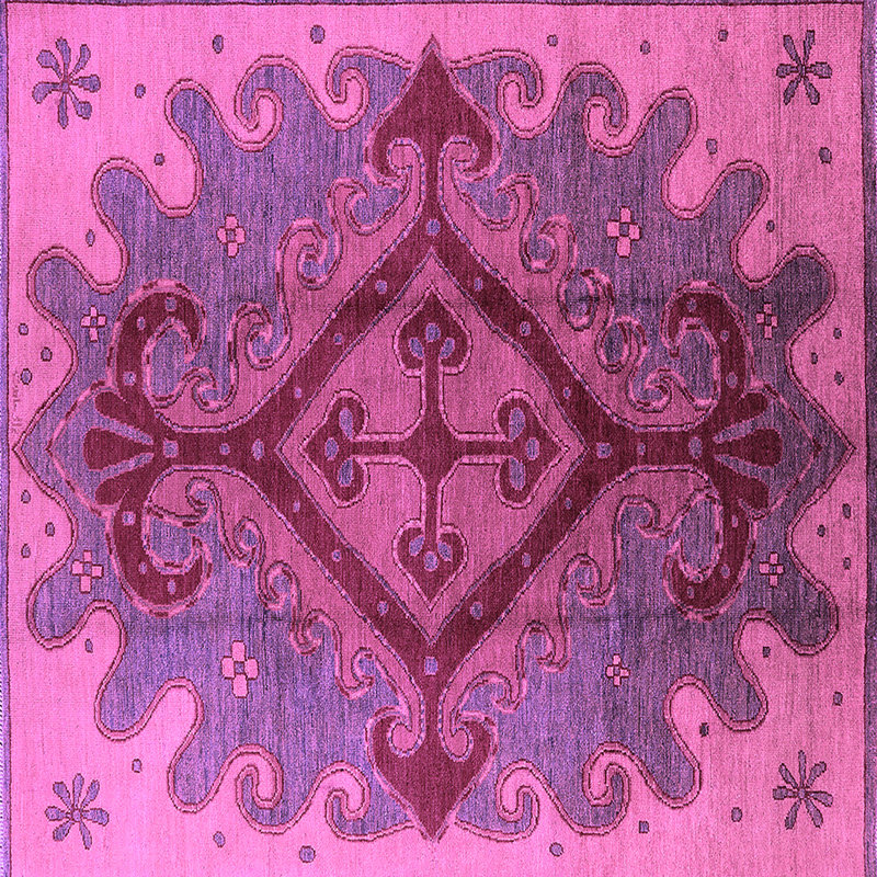 Oriental Indoor Rug, Square 3'