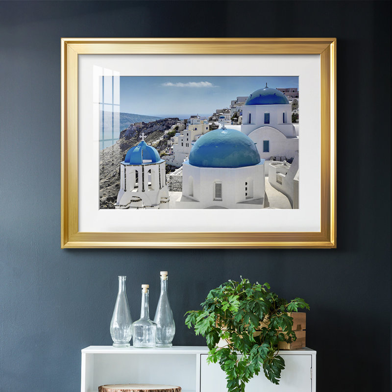 Santorini samedi, Or, H 15 po x l 21 po x P 1,5 po