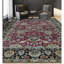 Sona Wool Oriental Area Rug in Red/Black