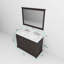 Meuble-lavabo double l 48 po x P 22 po et miroir 46 po Dukes-74091847