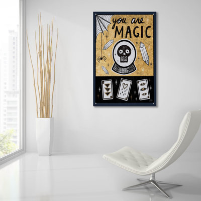 Art mural en verre «Frightful Wicked 4 Dark» par Melissa Averinos