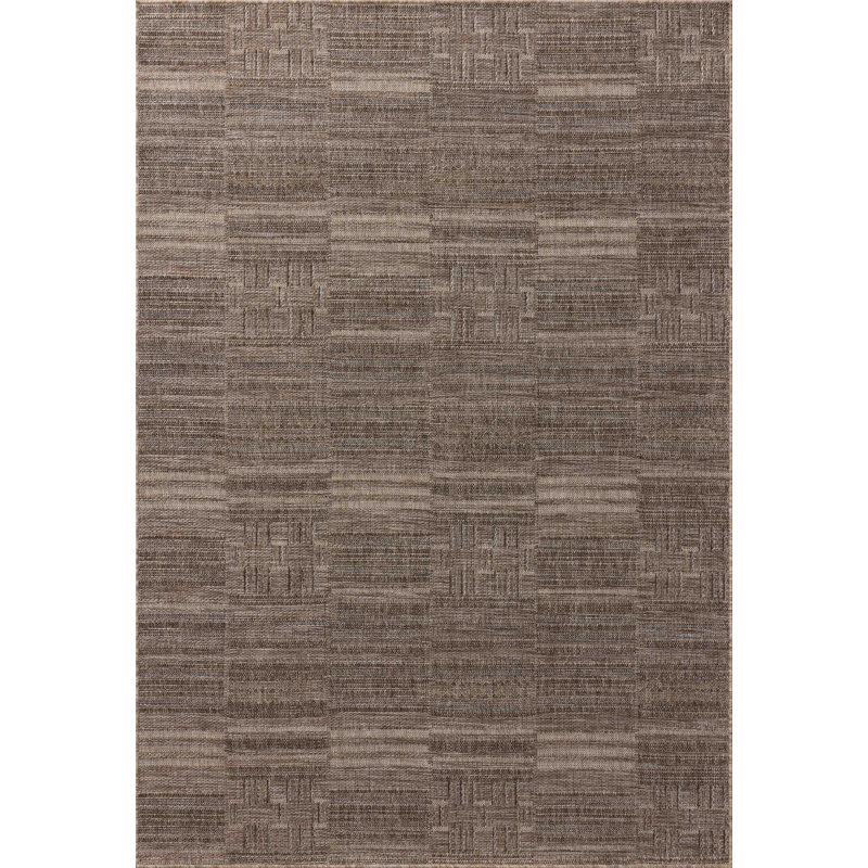 Gracie Oaks Altia Natural / Beige Indoor / Outdoor Area Rug, Rectangle 9'2" x 13'