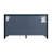 Celine 60 in. W Raffia 6 Drawer Dresser, Blueberry-2058416257
