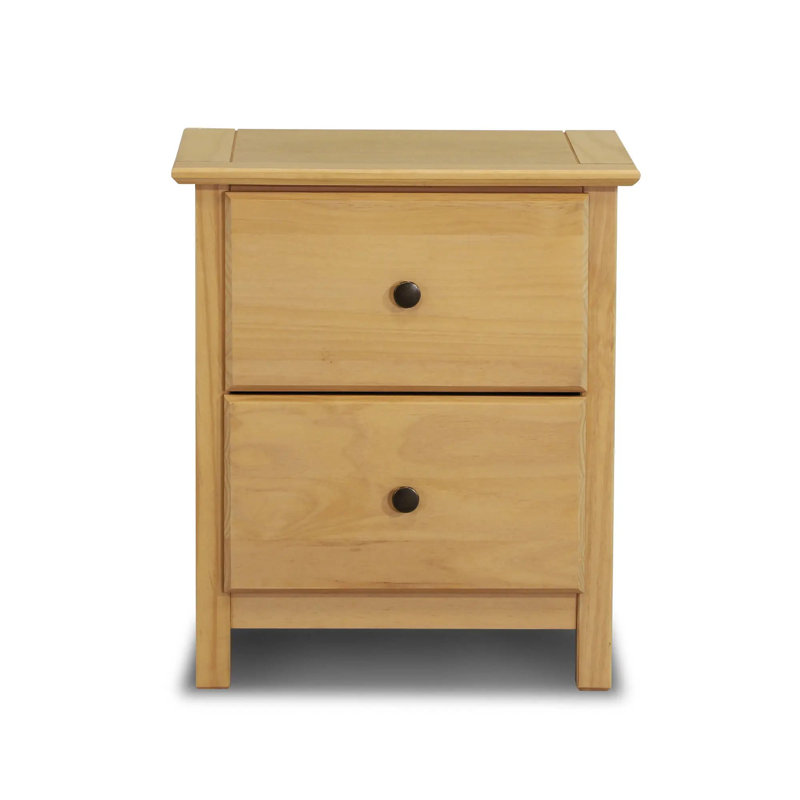 Shaker 20'' W Solid Wood Nightstand, Natural