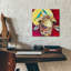 «Girafe and Birds» par St. Hilaire Elizabeth, art mural en verre acrylique-881124775