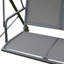 Aaliyah-Louise 3 Seater Swing Chair Garden Swing Bench Grey