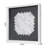 Handmade Modern Abstract Wall Decor on Resin