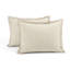 Hampton Double Flange Embroidered Contrast Edge Comforter 3 Pieces Set-101427143-101427144